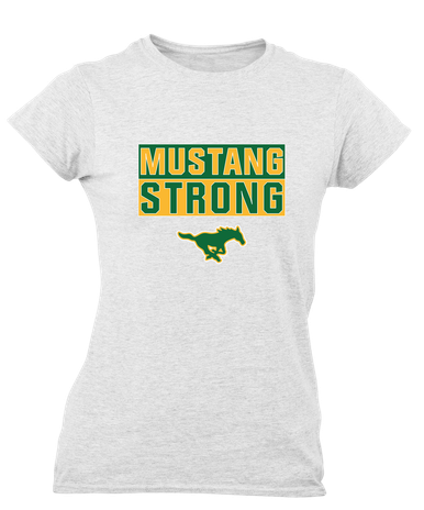 Hempstead Mustangs Strong #1 Women's Premium SS T-Shirt
