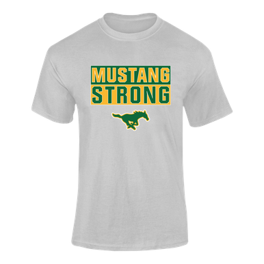 Hempstead Mustangs Strong #1 Men's SS T-Shirt