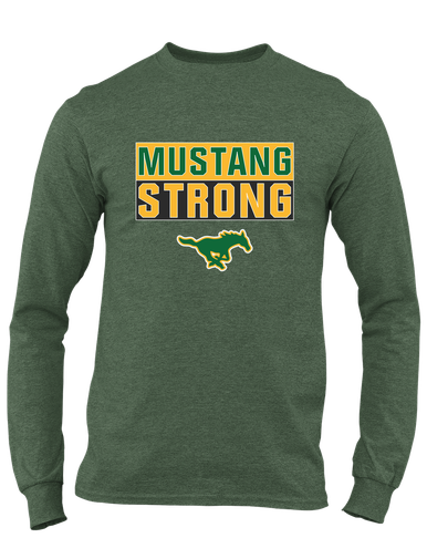 Hempstead Mustangs Strong #1 Men's Premium LS T-Shirt