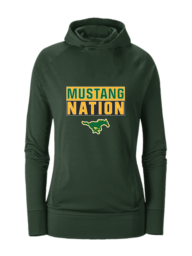 Hempstead Mustangs Nation #1 Women's Hoodie
