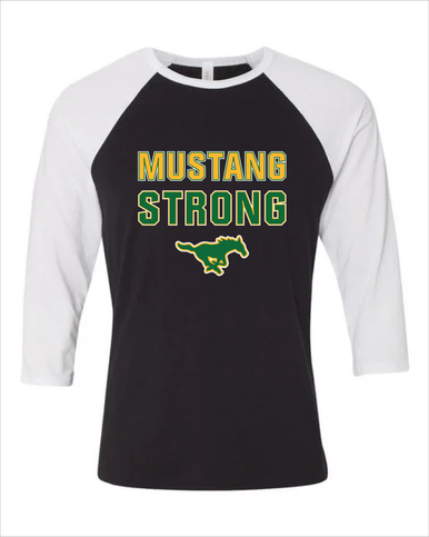 Hempstead Mustangs Strong #2 Men's Baseball T-Shirt