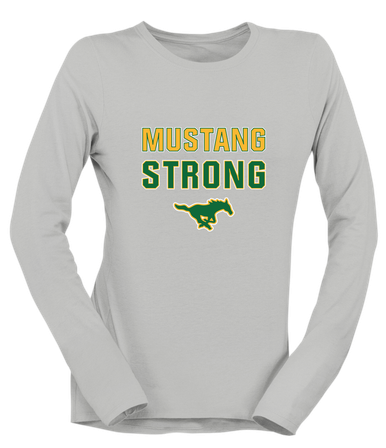 Hempstead Mustangs Strong #2 Women's Premium LS T-Shirt