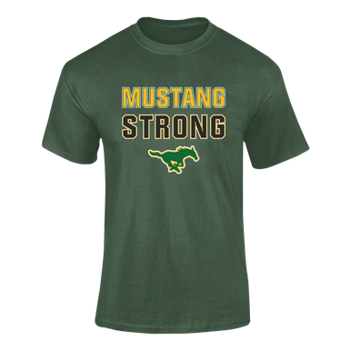 Hempstead Mustangs Strong #2 Men's SS T-Shirt