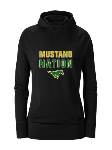 Hempstead Mustangs Nation #2 Women's Hoodie