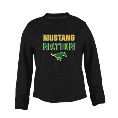 Hempstead Mustangs Nation #2 Women's Sweatshirt