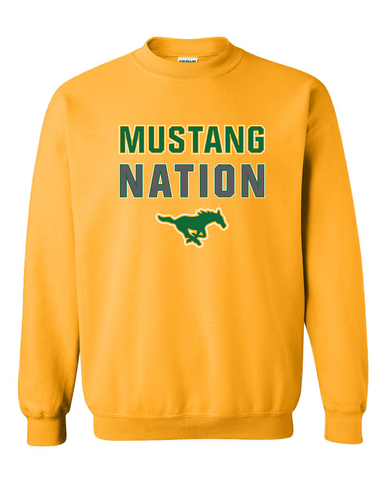 Hempstead Mustangs Nation #2 Men's Sweatshirt