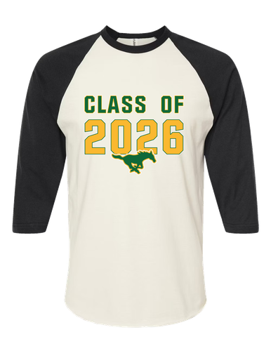 Hempstead Mustangs Class of 2026 Women's Baseball T-Shirt