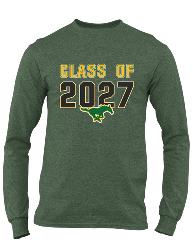 Hempstead Mustangs Class of 2027 Men's Premium LS T-Shirt