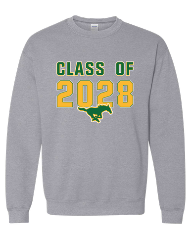 Hempstead Mustangs Class of 2028 Men's Sweatshirt