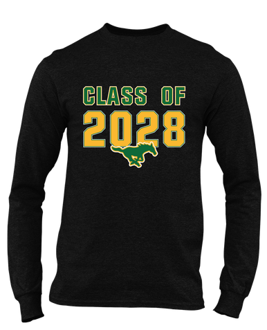 Hempstead Mustangs Class of 2028 Men's Premium LS T-Shirt