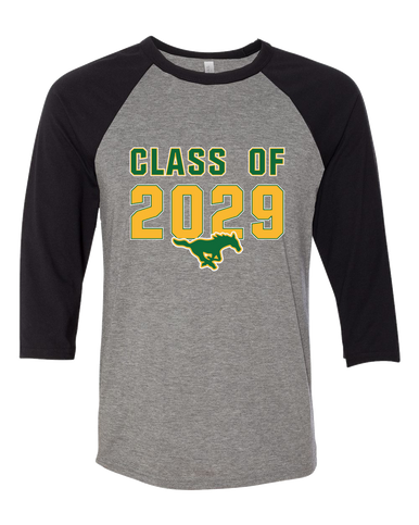 Hempstead Mustangs Class of 2029 Women's Baseball T-Shirt