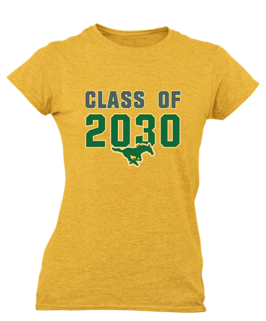 Hempstead Mustangs Class of 2030 Women's SS T-Shirt