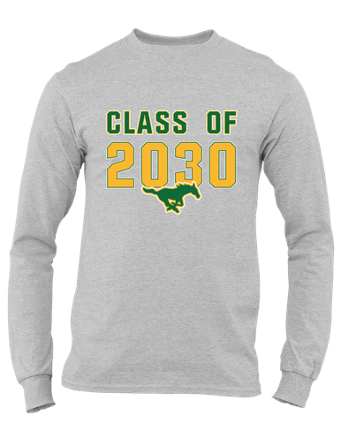 Hempstead Mustangs Class of 2030 Men's Premium LS T-Shirt