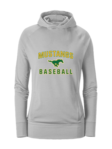 Hempstead Mustangs Baseball #1 Women's Hoodie