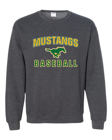 Hempstead Mustangs Baseball #1 Men's Sweatshirt