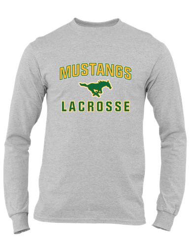 Hempstead Mustangs Lacrosse Men's LS T-Shirt