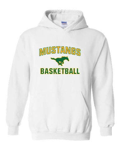 Hempstead Mustangs Basketball #1 Men's Hoodie