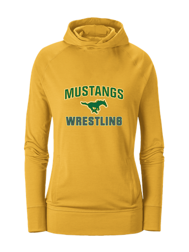 Hempstead Mustangs Wrestling Women's Hoodie