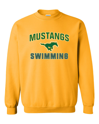 Hempstead Mustangs Swimming Men's Sweatshirt
