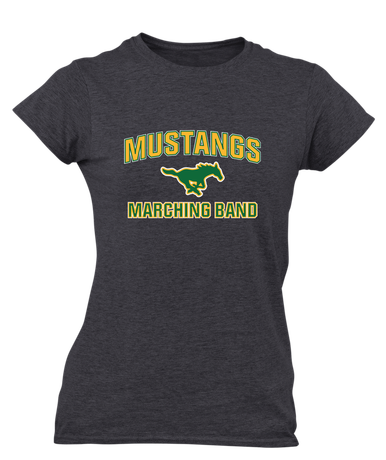 Hempstead Mustangs Marching Band Women's SS T-Shirt