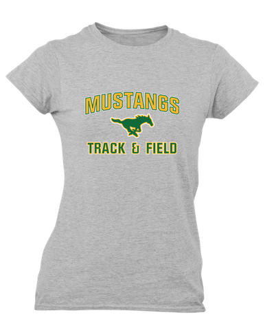 Hempstead Mustangs Track & Field Women's SS T-Shirt