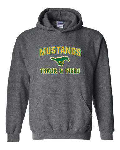 Hempstead Mustangs Track & Field Men's Hoodie