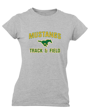 Hempstead Mustangs Track & Field Women's Premium SS T-Shirt