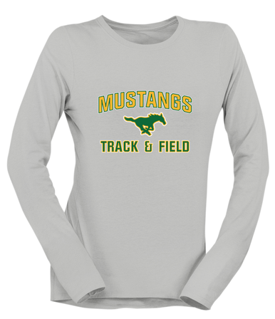 Hempstead Mustangs Track & Field Women's Premium LS T-Shirt