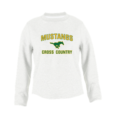 Hempstead Mustangs Cross Country Women's Sweatshirt