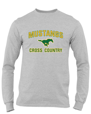 Hempstead Mustangs Cross Country Men's LS T-Shirt