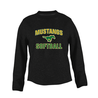 Hempstead Mustangs Softball #1 Women's Sweatshirt