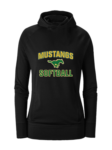 Hempstead Mustangs Softball #1 Women's Hoodie
