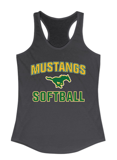 Hempstead Mustangs Softball #1 Women's Tank Top