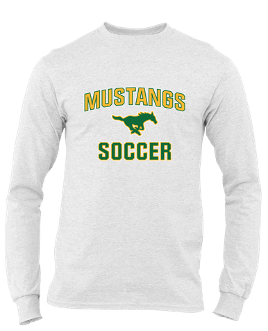 Hempstead Mustangs Soccer #1 Men's Premium LS T-Shirt