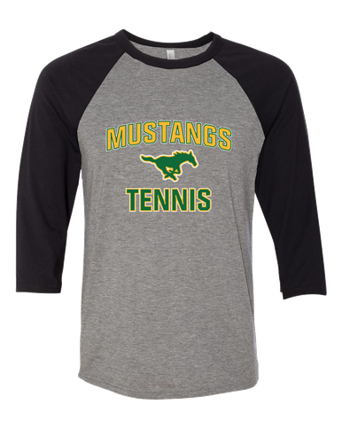 Hempstead Mustangs Tennis Women's Baseball T-Shirt