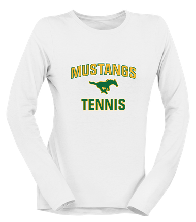 Hempstead Mustangs Tennis Women's Premium LS T-Shirt