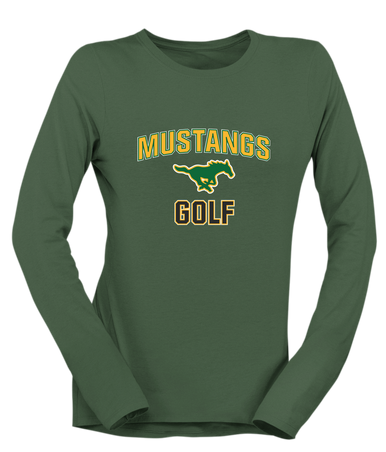 Hempstead Mustangs Golf Women's Premium LS T-Shirt