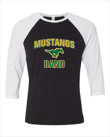 Hempstead Mustangs Band # 1 Men's Baseball T-Shirt