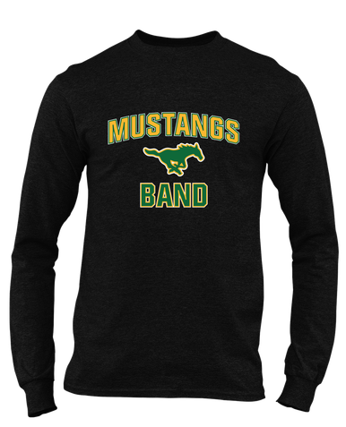 Hempstead Mustangs Band # 1 Men's LS T-Shirt