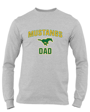 Hempstead Mustangs Dad Men's Premium LS T-Shirt