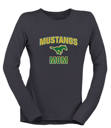 Hempstead Mustangs Mom Women's Premium LS T-Shirt