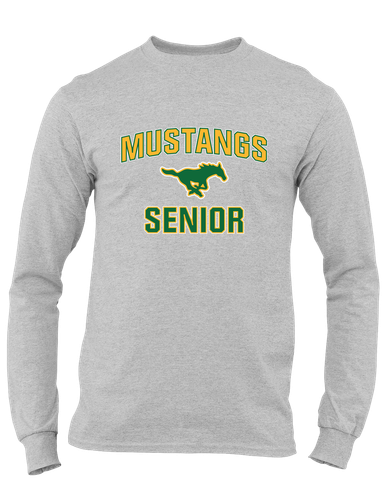 Hempstead Mustangs Senior #1 Men's LS T-Shirt