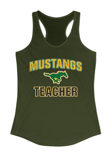 Hempstead Mustangs Teacher Women's Tank Top