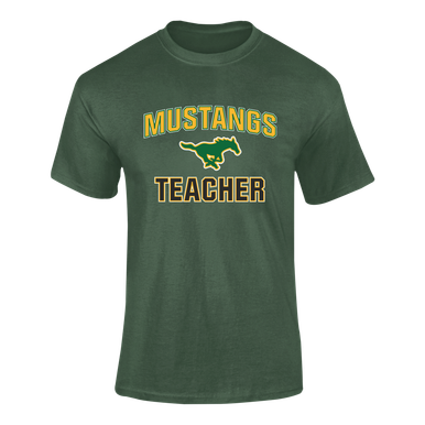 Hempstead Mustangs Teacher Men's SS T-Shirt