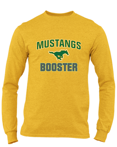 Hempstead Mustangs Booster Men's LS T-Shirt