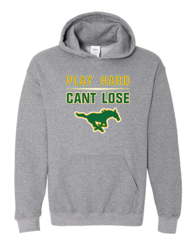 Hempstead Mustangs Play Hard, Can't Lose Men's Hoodie