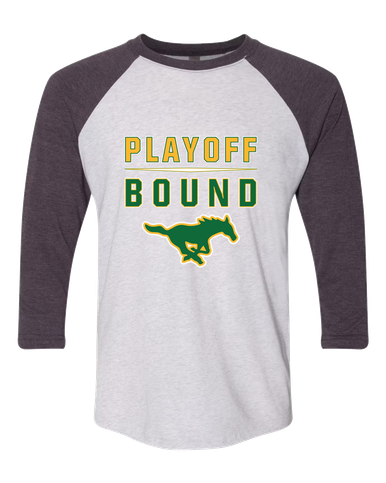 Hempstead Mustangs Playoff Bound Women's Baseball T-Shirt