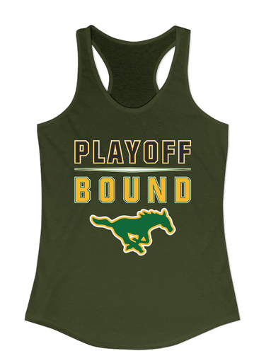 Hempstead Mustangs Playoff Bound Women's Tank Top