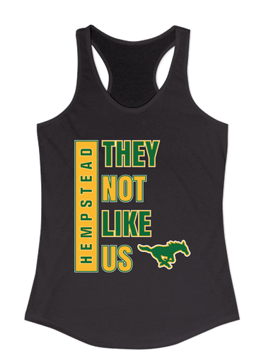 Hempstead Mustangs They Not Like Us #1 Women's Tank Top