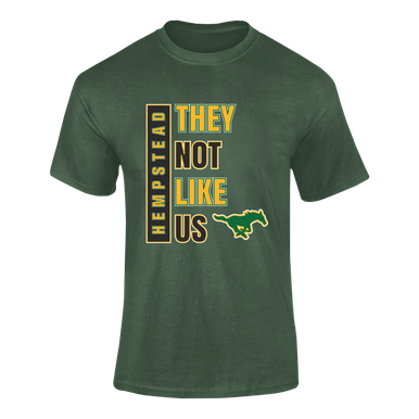 Hempstead Mustangs They Not Like Us #1 Men's SS T-Shirt